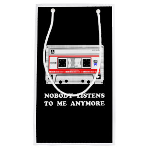 Niemand hört Kassette Kleine Geschenktüte