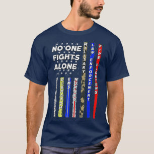 Niemand in den USA kämpft allein mit dem ersten R T-Shirt