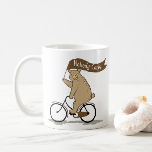 Niemand interessiert sich Bären, lustigen, Kaffeetasse