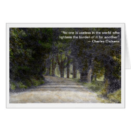 "Niemand ist allein"-Karte