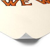 Niemand ist auf gestohlenem Land illegal Poster (Ecke)