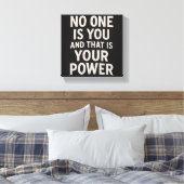 Niemand ist du leinwanddruck (Insitu (Schlafzimmer))