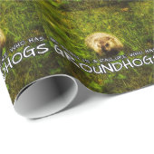 Niemand ist ein Versager, der das Papier "Groundho Geschenkpapier (Rolleneckpunkt)