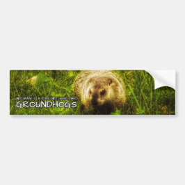 Niemand ist ein Versager, der Groundhogs hat Autoaufkleber