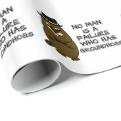 Niemand ist ein Versager, der Groundhogs hat Geschenkpapier (Rolleneckpunkt)