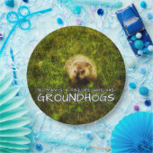 Niemand ist ein Versager, der Groundhogs-Teller ha Pappteller (Party)
