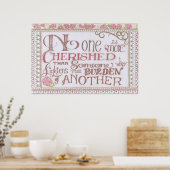 Niemand ist mehr ein gepflegtes Poster (Küche)