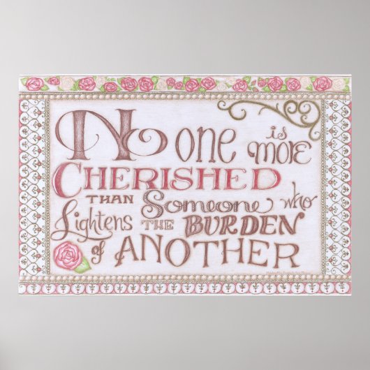 Niemand ist mehr ein gepflegtes Poster (Vorne)