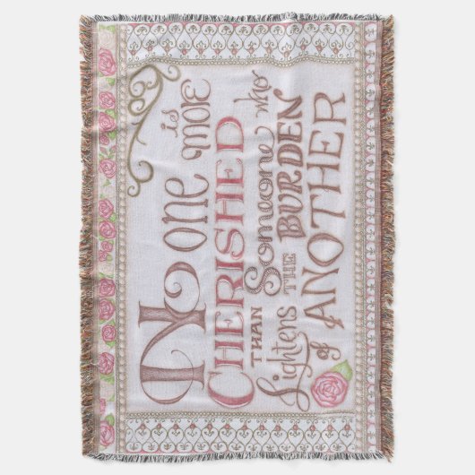 Niemand ist noch gepfropter Donnerplanket Decke (Vorderseite Vertikal)