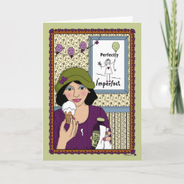 Niemand ist Perfect_A_Greeting Karte