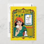 Niemand ist Perfect_B_ Postkarte (Vorne/Hinten)