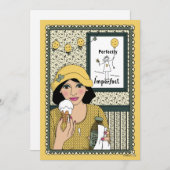 Niemand ist perfekt_C flache Karte 5"x7" (Vorne/Hinten)