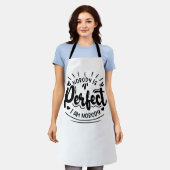 "Niemand ist perfekt: Eine spielerische Leistung a Schürze (Getragen)