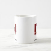 Niemand ist perfekt Funny Mug Kaffeetasse (Mittel)