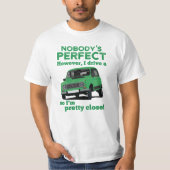 Niemand ist perfekt mit R 4L T-Shirt (Vorderseite)