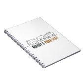 Niemand ist perfekt notizblock (Rechte Seite)