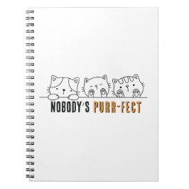 Niemand ist perfekt notizblock