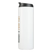 Niemand ist perfekt thermosbecher (Nach rechts gedreht)