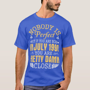 Niemand ist perfekt, wenn Sie im Juli 1990 Happy B T-Shirt