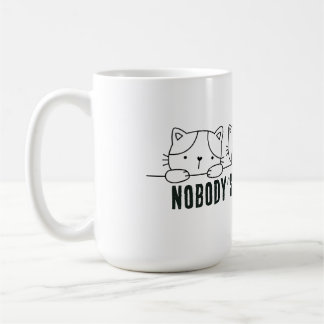 Niemand ist purr-fekt kaffeetasse