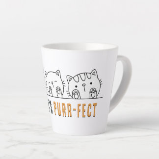 Niemand ist purr-fekt milchtasse
