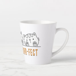 Niemand ist purr-fekt milchtasse