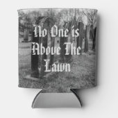 Niemand ist über dem Rasen Dosenkühler (Vorderseite)