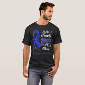 Niemand kämpft allein gegen Colon Cancer Awareness T-Shirt (Vorne ganz)