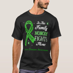 Niemand kämpft allein gegen die Krankheit Bewussts T-Shirt