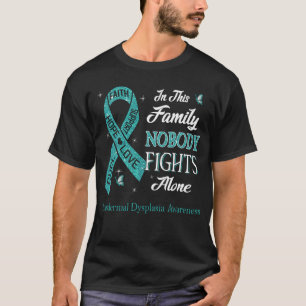 Niemand kämpft allein gegen ektodermale Dysplasie  T-Shirt