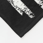 Niemand kämpft allein mit dem rosa Ribb gegen Brus Fleecedecke (Ecke)