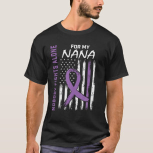 Niemand kämpft allein Nana Lupus Sensibilisierungs T-Shirt