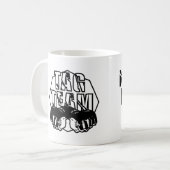 Niemand kämpft allein - Tag Team Kaffeetasse (Vorderseite Links)