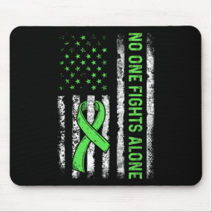 Niemand kämpft gegen psychische Gesundheit allein  Mousepad