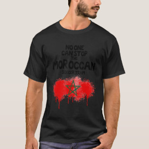 Niemand kann die marokkanische Fußballmannschaft a T-Shirt