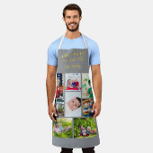 Niemand kann wie unser Momma Editable 8 Foto backe Schürze (Getragen)