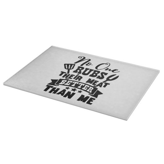 Niemand knöpft ihr Fleisch besser als ich Schneidebrett (Ecke)