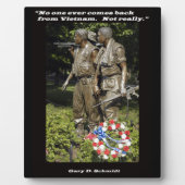 Niemand kommt je aus Vietnam zurück Fotoplatte (Vorderseite)