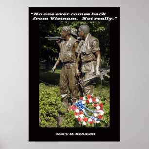 Niemand kommt jemals zurück aus Vietnam Poster