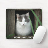 Niemand kommt vorbei mousepad (Mit Mouse)
