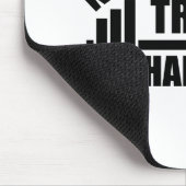 Niemand kümmert sich darum, Harder Gym Motivation  Mousepad (Ecke)