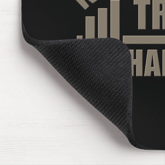 Niemand kümmert sich darum, Harder Gym Motivation Mousepad (Ecke)