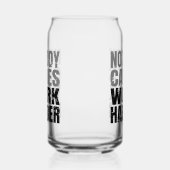 Niemand kümmert sich darum, härter motiviert zu ar dosenglas (Links)