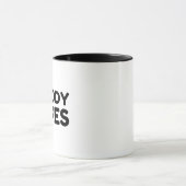 NIEMAND KÜMMERT SICH DARUM TASSE (Zentrum)