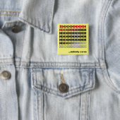 Niemand kümmert sich um das Funny Button Abzeichen (Beispiel)