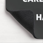 Niemand kümmert sich um die Arbeit Mousepad (Ecke)