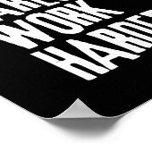 Niemand kümmert sich um die Arbeit Poster (Ecke)