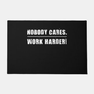 Niemand kümmert sich um Motivierend Ness Workout Fußmatte