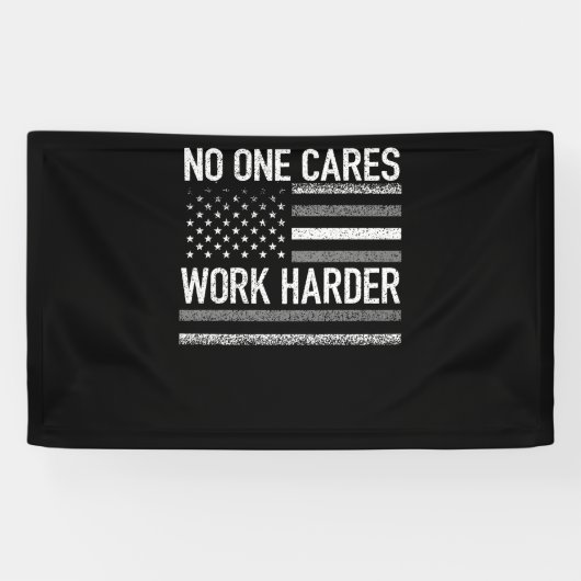 Niemand kümmert sich um Motivierend Workout-Spiele Banner (Horizontal)