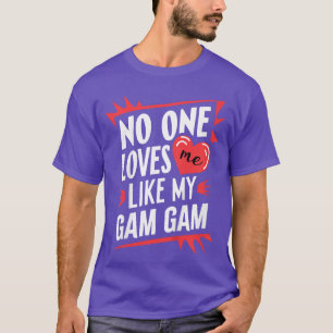 Niemand liebt mich wie meine GamGam Lustige Enkel T-Shirt